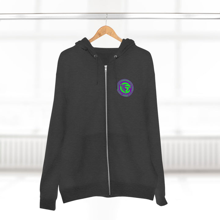 CG TIGER VS TIGER PURPLE GREEN /STAY SAVAGE ZIP UP