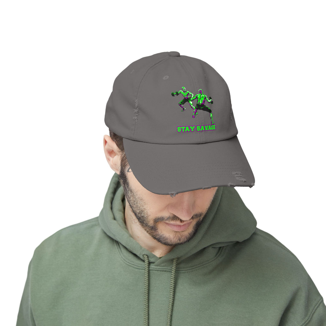 CG STAND OFF PURPLE GREEN /STAY SAVAGE CAP