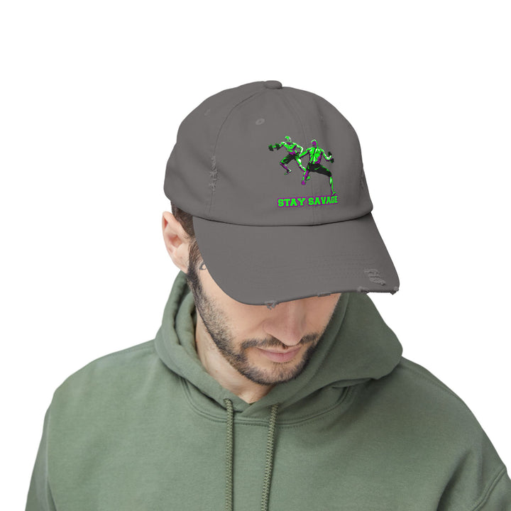 CG STAND OFF PURPLE GREEN /STAY SAVAGE CAP