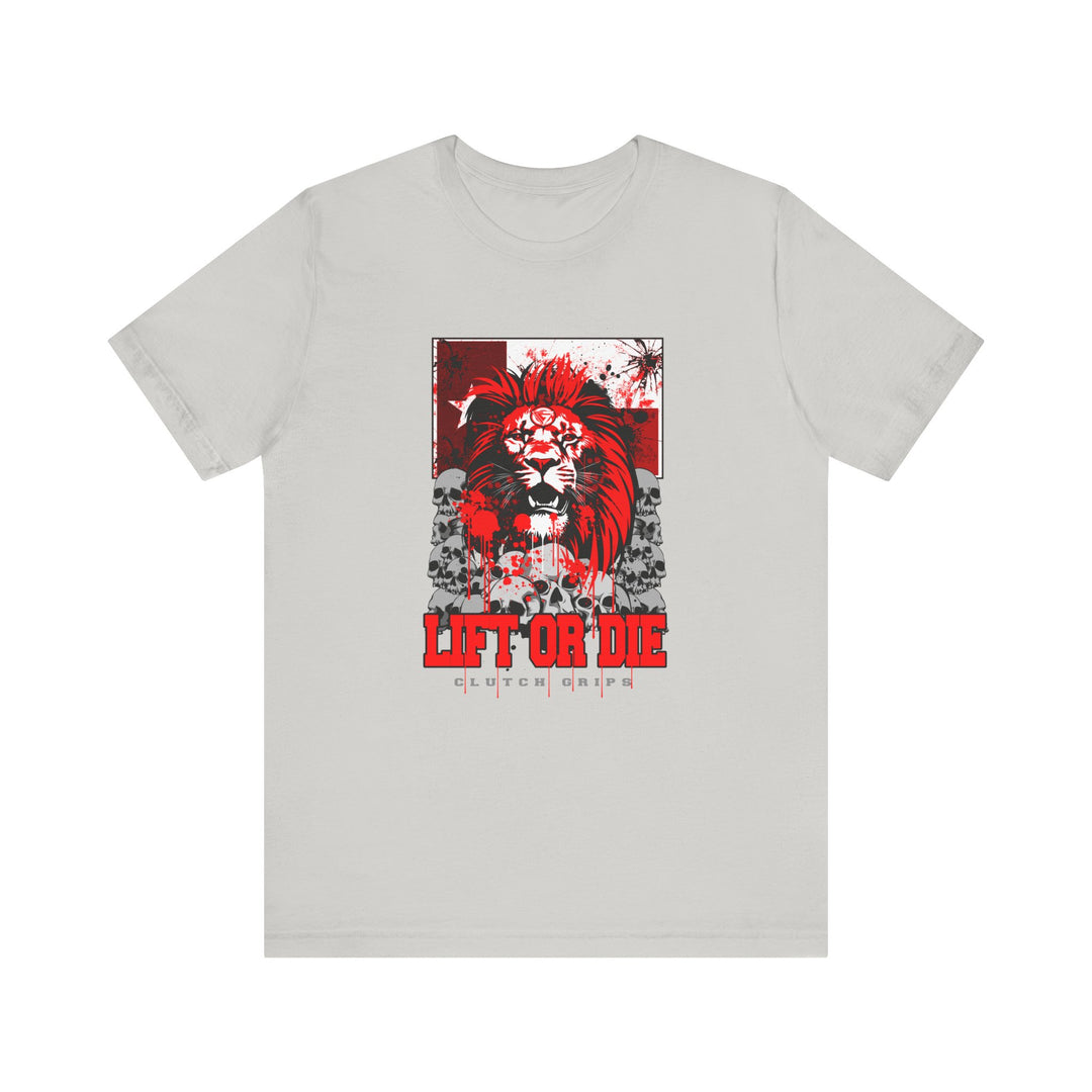 LION HEART RED TEXAS FLAG /LIFT OR DIE