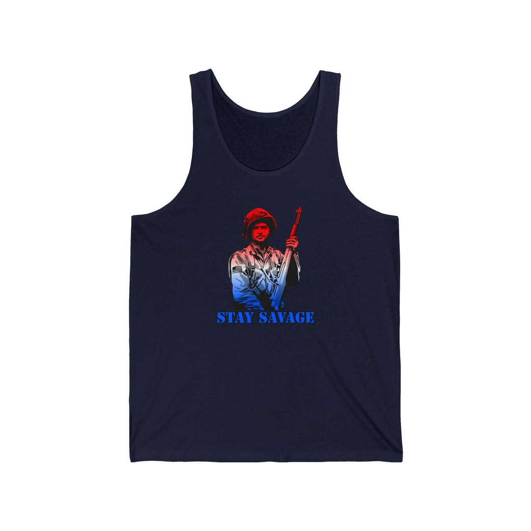 CG OLD SCHOOL SOLDIER RED WHITE BLUE FADE /STAY SAVAGE