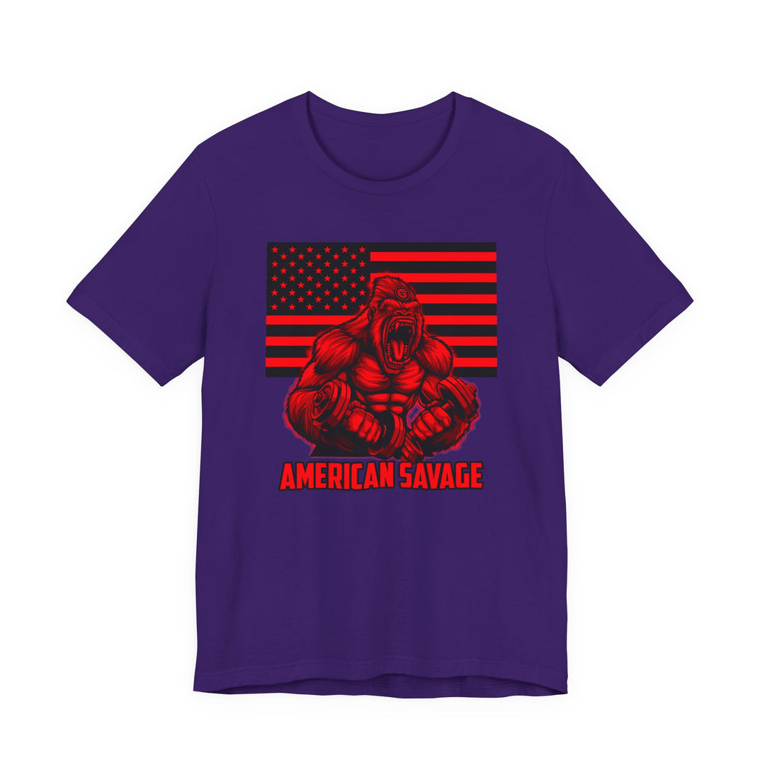 CG MAC ALPHA APE RED BLACK  /AMERICAN SAVAGE