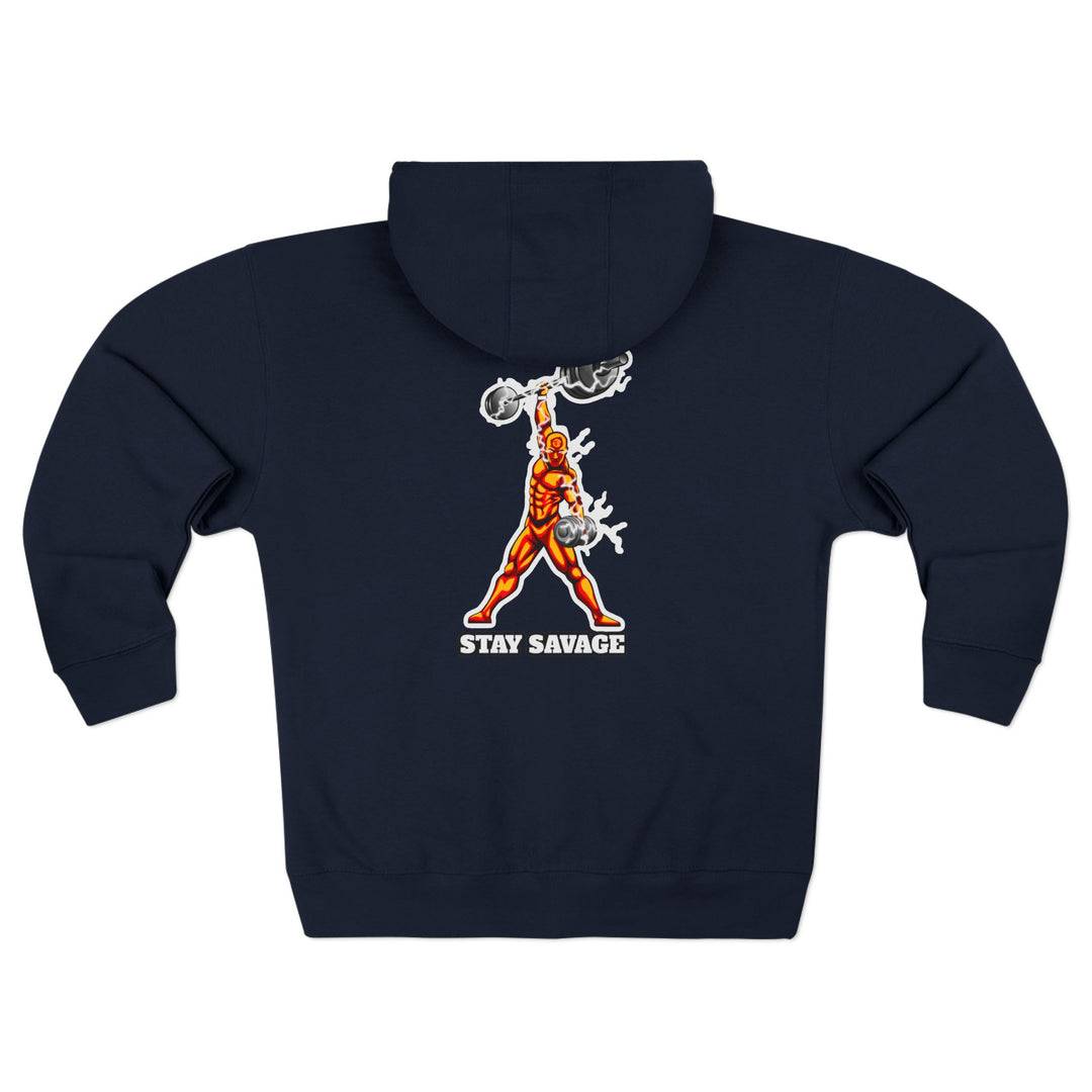 MAC POWER LIFT RED GOLD /STAY SAVAGE ZIP UP