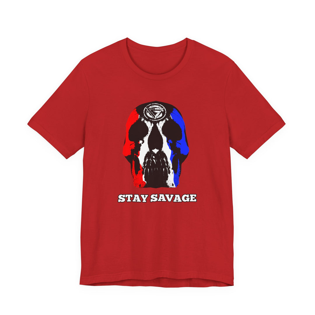 SKULLATOR RED WHITE BLUE /STAY SAVAGE