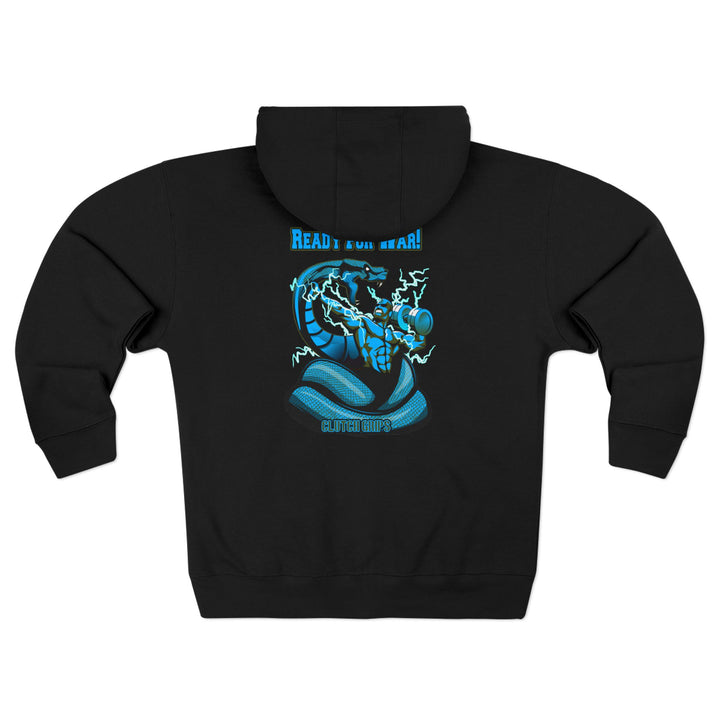 MAC VS SNAKE BLUE/READY FOR WAR ZIP UP