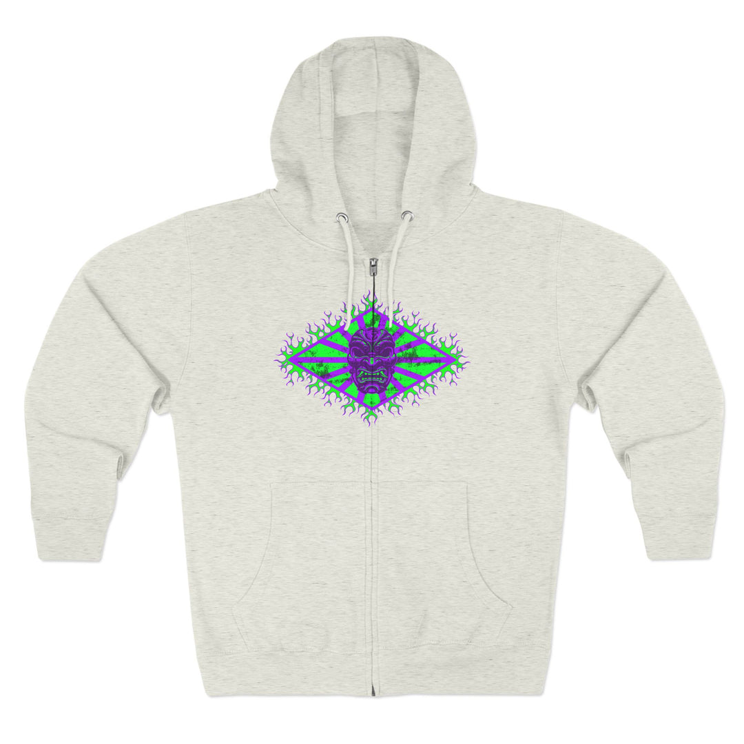 ENTER THE MAC PURPLE GREEN/THINK DO BECOME ZIP UP