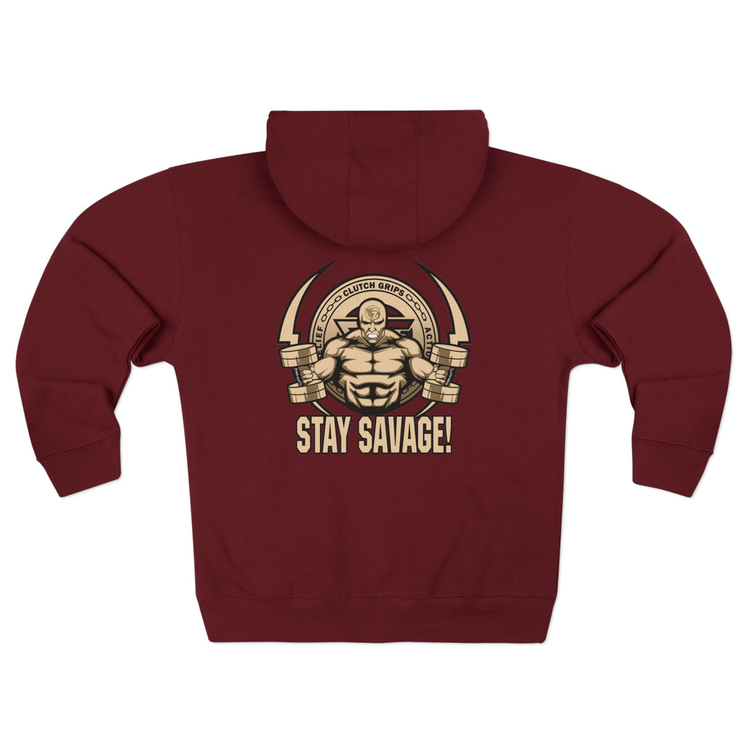 CG BIG MAC DESERT SAND /STAY SAVAGE ZIP UP