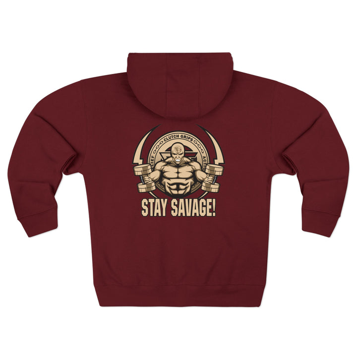 CG BIG MAC DESERT SAND /STAY SAVAGE ZIP UP