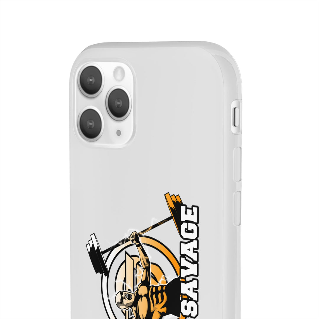 SPARTAN LIFT ORANGE WHITE PHONE CASE/STAY SAVAGE