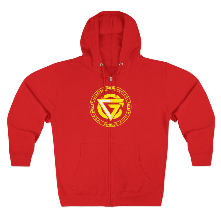 CG TIGER VS TIGER YELLOW BLACK /WELCOME TO THE JUNGLE ZIP UP