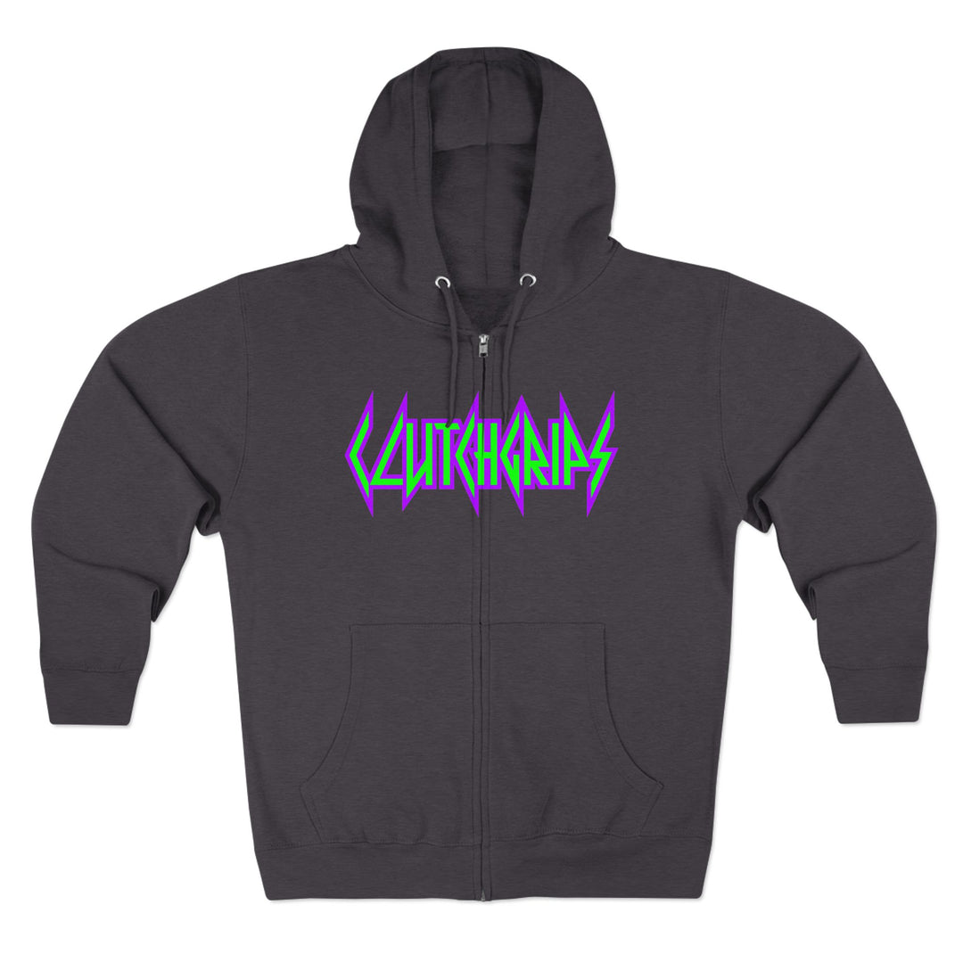 CG SKULLATOR PURPLE GREEN /CLUTCH GRIPS ZIP UP