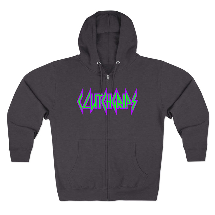 CG SKULLATOR PURPLE GREEN /CLUTCH GRIPS ZIP UP