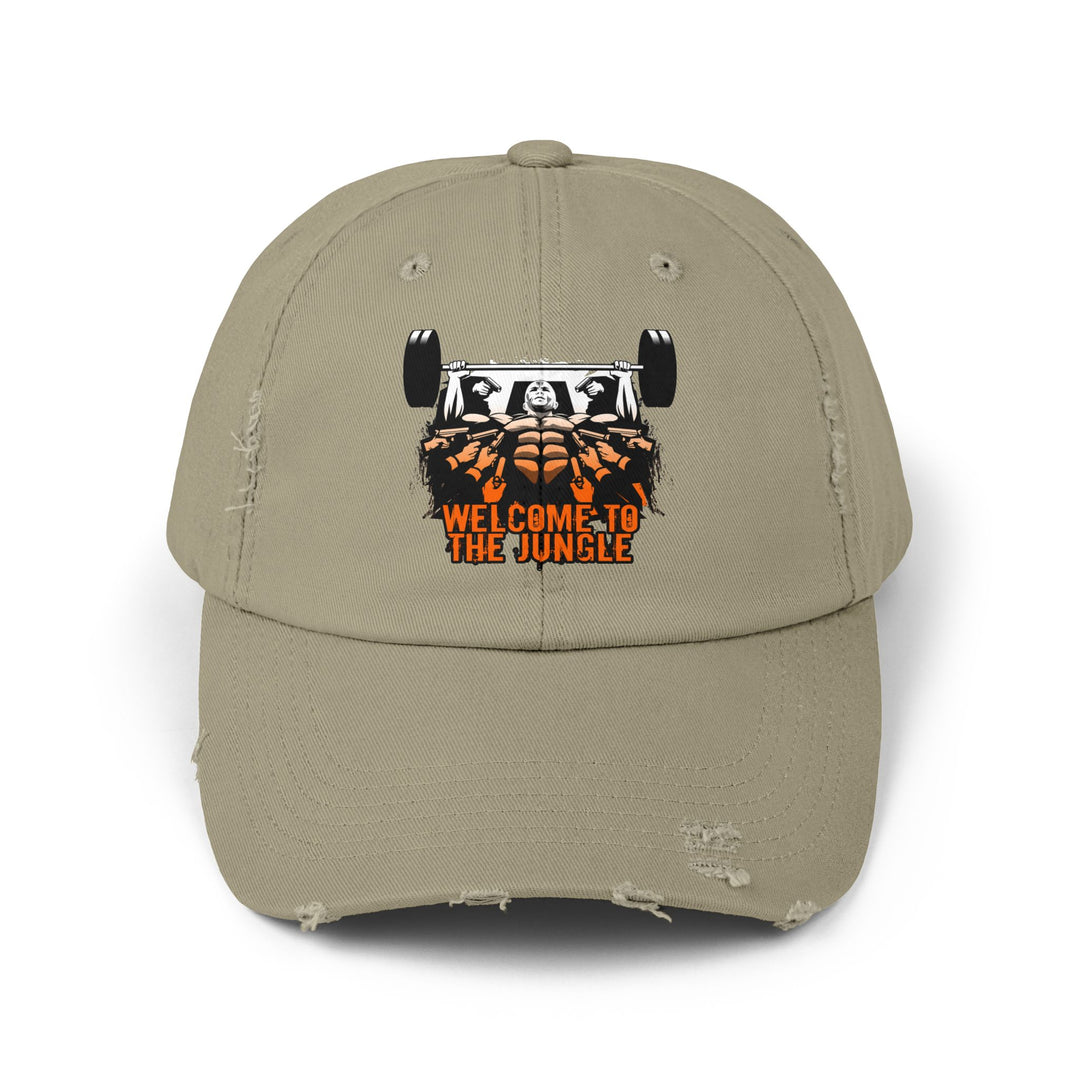 MAC WICK LIFT ORANGE WHITE FADE /WELCOME TO THE JUNGLE CAP