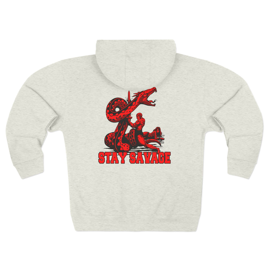 CG SERPENT SLAYER RED /STAY SAVAGE ZIP UP