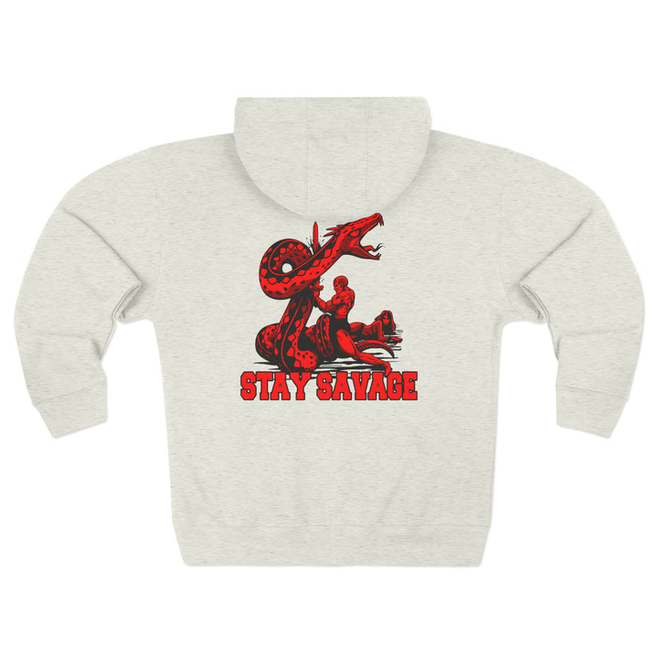 CG SERPENT SLAYER RED /STAY SAVAGE ZIP UP