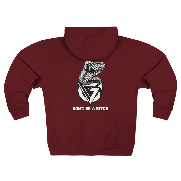 CG WICKED VIPER BLACK WHITE /DONT BE A BITCH ZIP UP