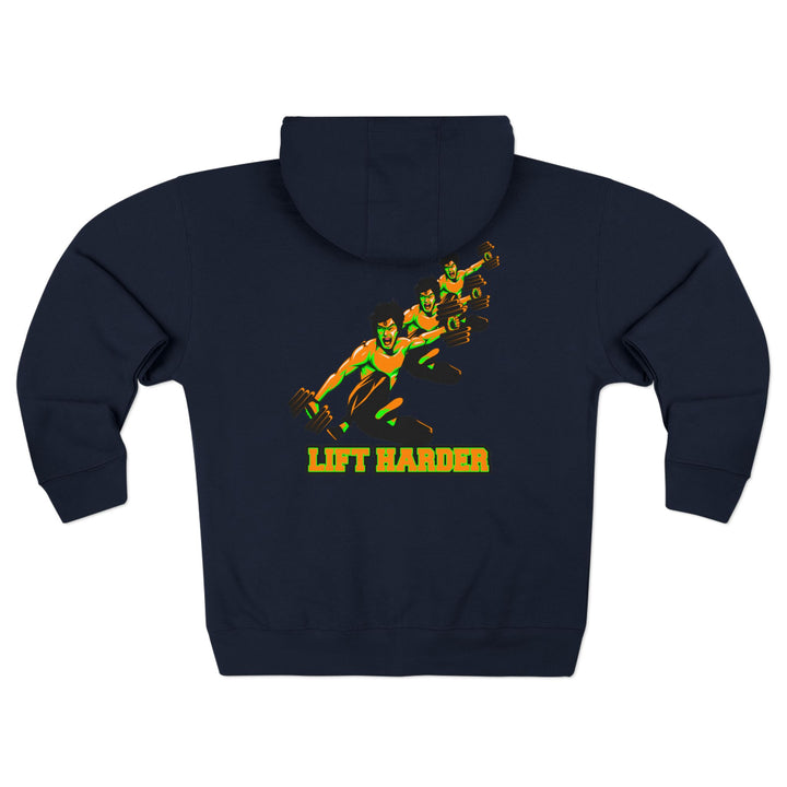 CG LIFT KICK ORANGE GREEN/LIFT HARDER ZIP UP
