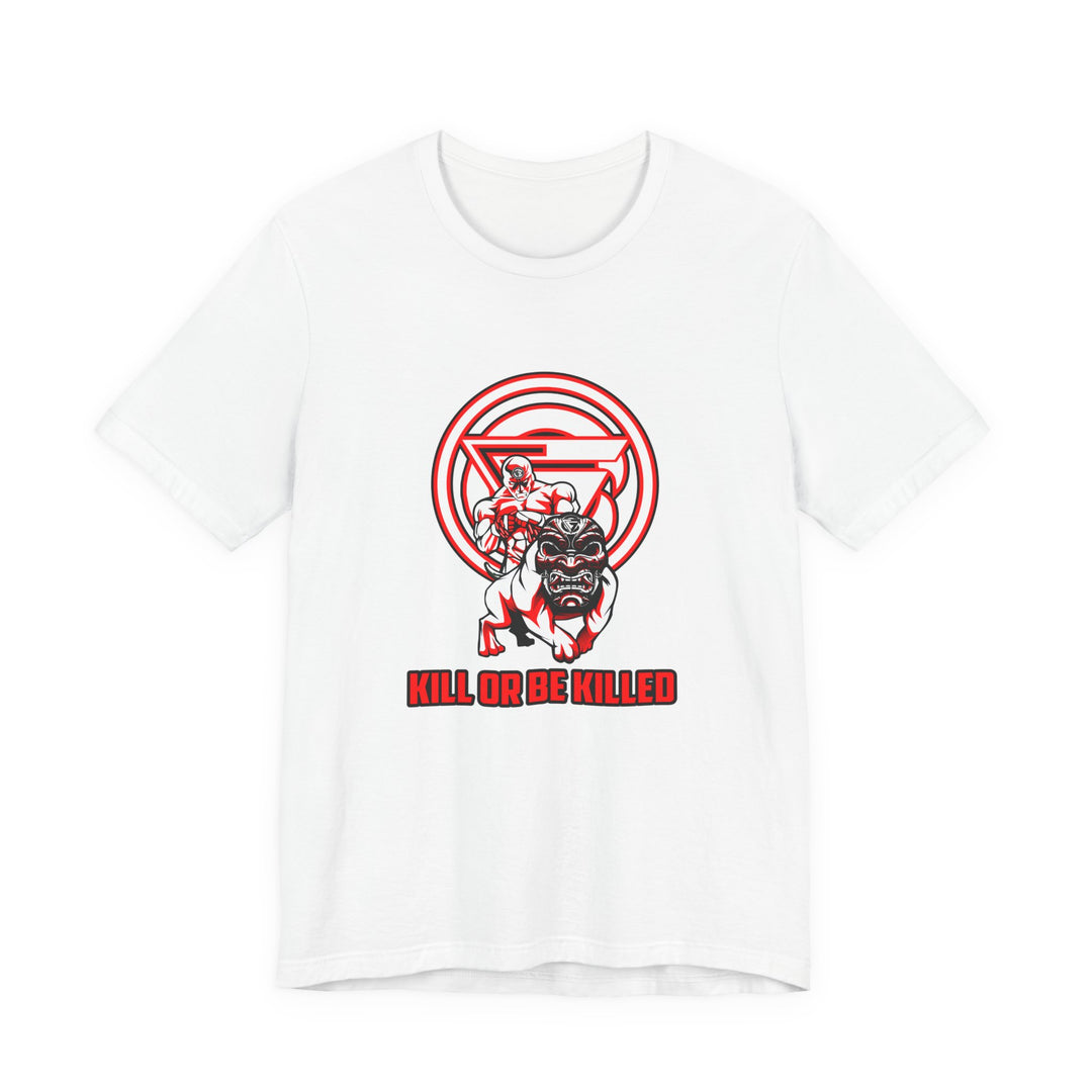 CG ANGRY DOG RED WHITE /KILL OR BE KILLED