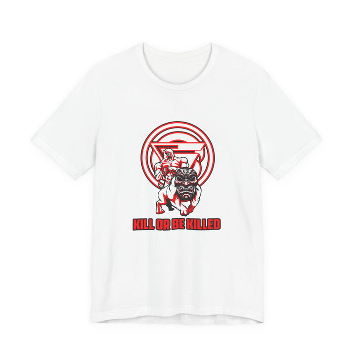 CG ANGRY DOG RED WHITE /KILL OR BE KILLED