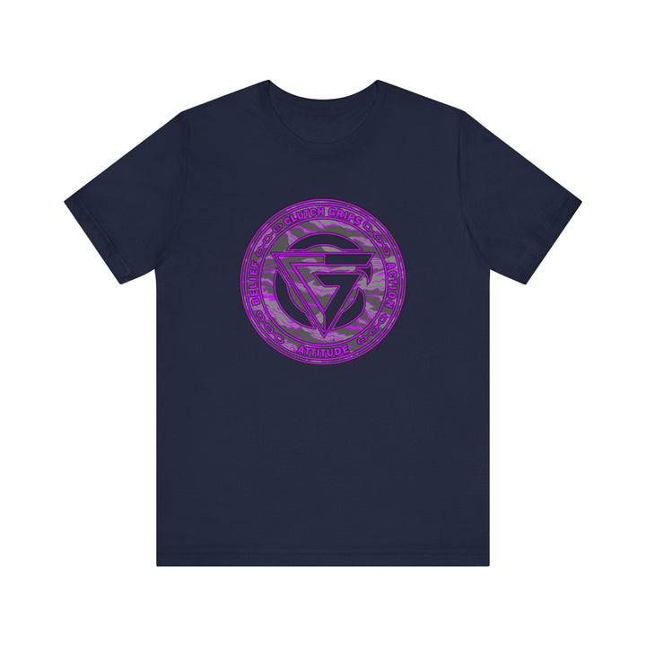 CG BASIC LOGO PURPLE GREY CAMO