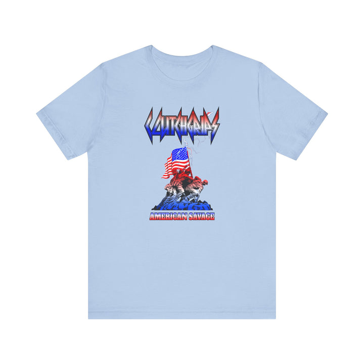 CG PATRIOT FREEDOM SHIRT RED WHITE BLUE FADE /AMERICAN SAVAGE