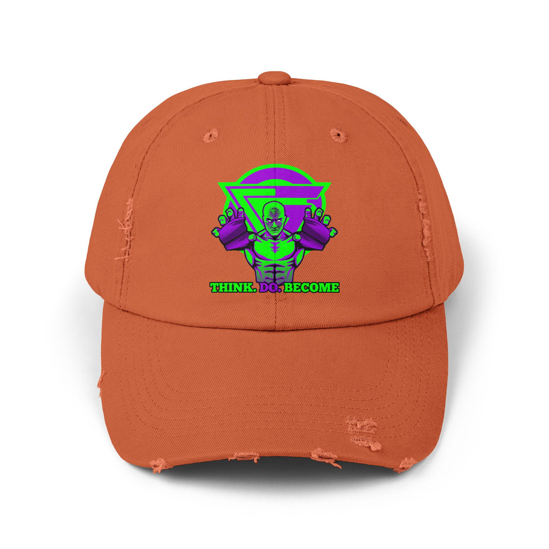 CG MONK MASTER PURPLE GREEN/THINK DO BECOME CAP