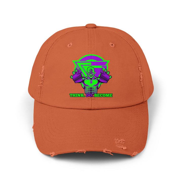 CG MONK MASTER PURPLE GREEN/THINK DO BECOME CAP