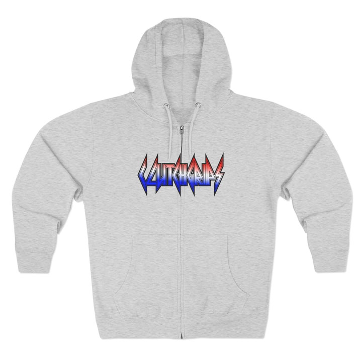 CG GRIP MASTER MAC RED WHITE BLUE FADE/STAY SAVAGE ZIP UP