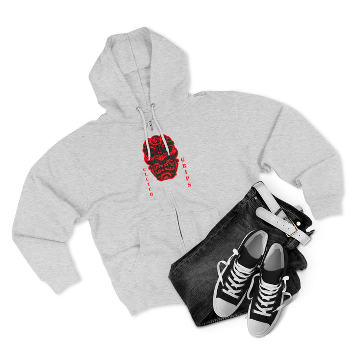 CG  NAVY SEAL TRIBUTE  RIP RED BLACK /DONT BE A BITCH ZIP UP