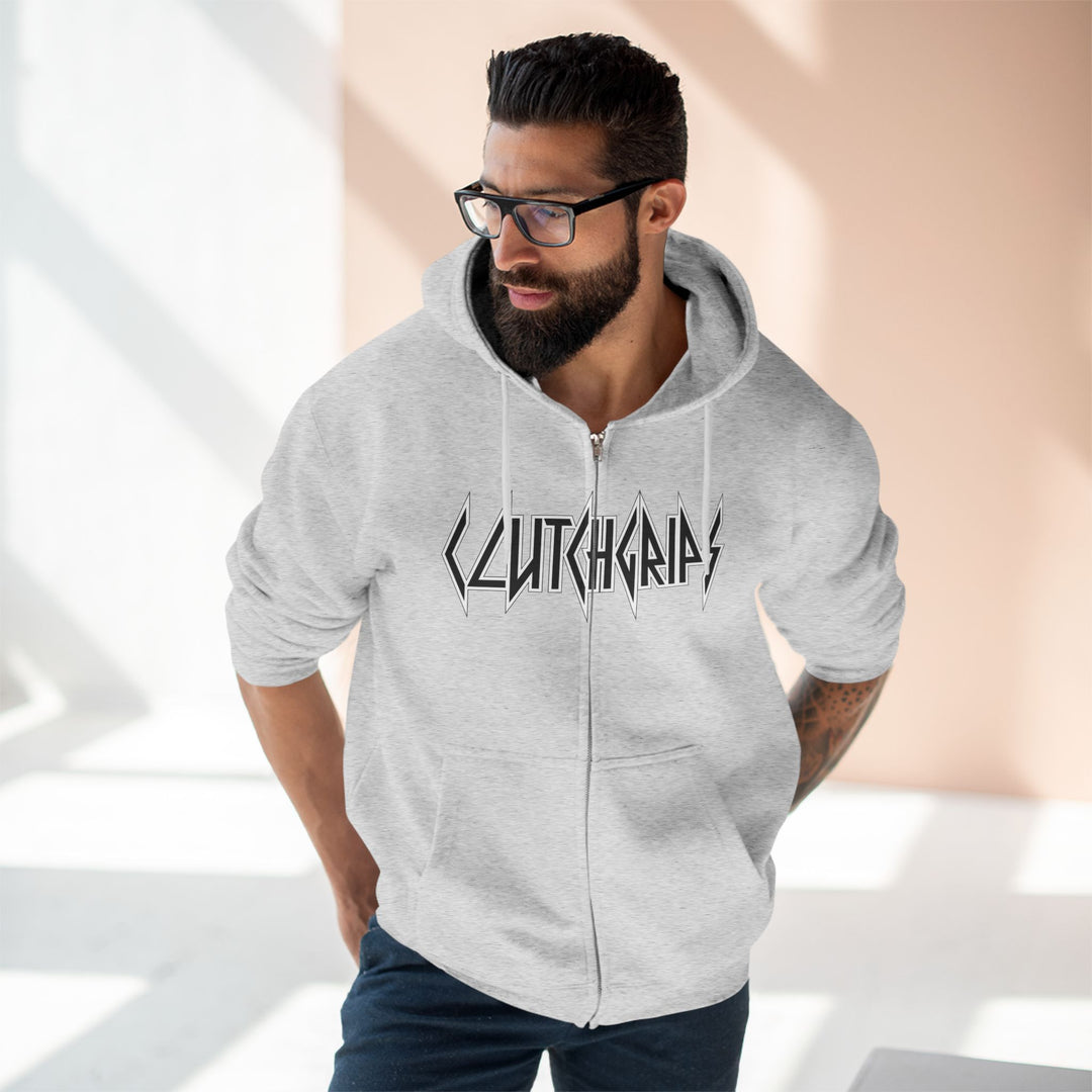 CG MAC DRAGON SNAP WHITE/LIFT OR DIE ZIP UP