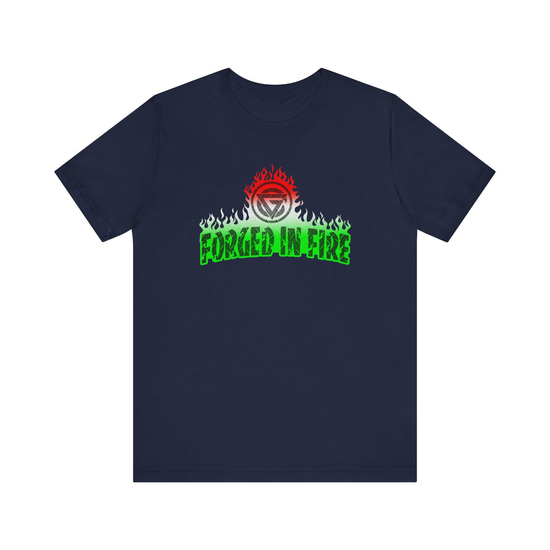 FORGED IN FIRE RED WHITE GREEN
