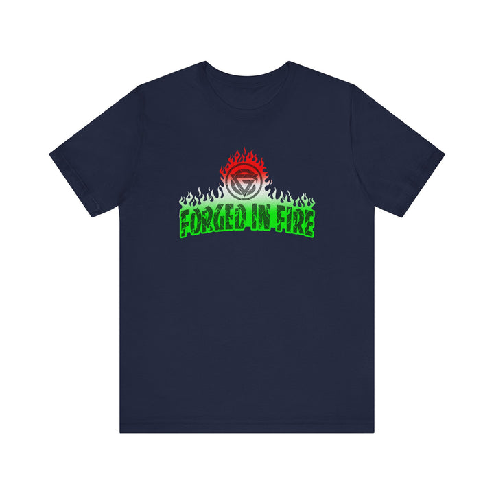 FORGED IN FIRE RED WHITE GREEN