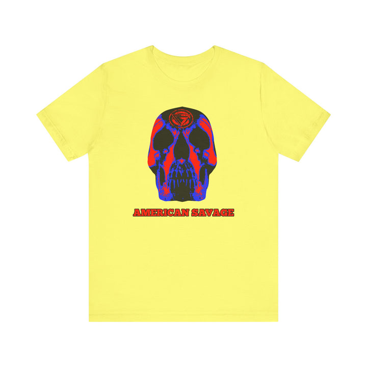 SKULLATOR RED BLUE /AMERICAN SAVAGE
