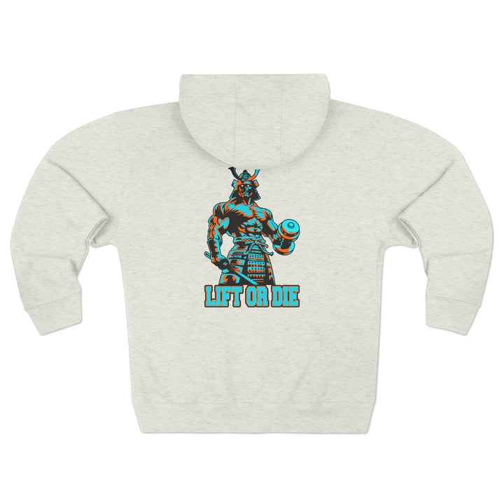 SAMURAI MASTER TRAINER MIAMI COLORS /LIFT OR DIE ZIP UP