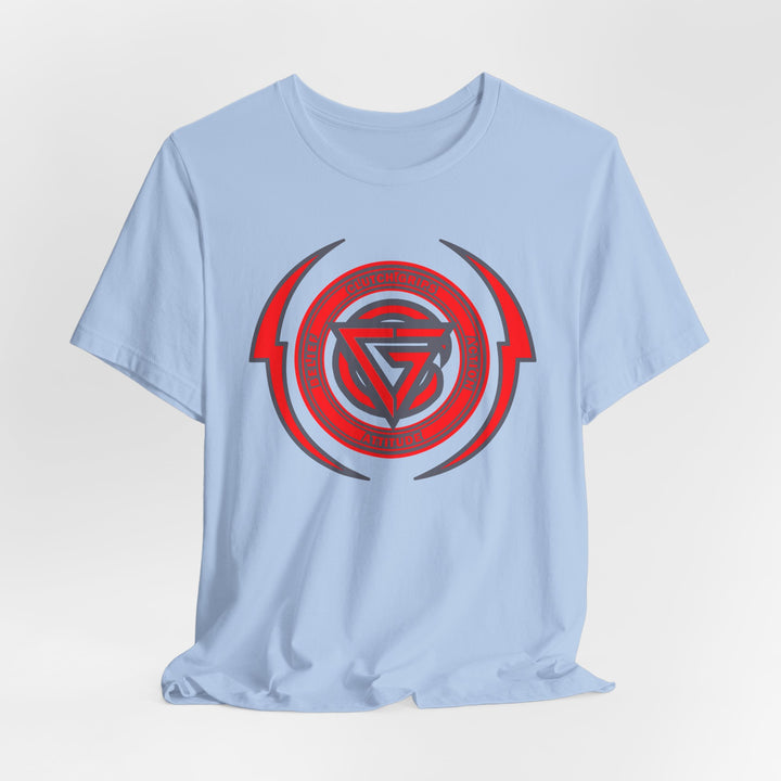 CG LOGO GREY RED /LIGHTNING ARCHES