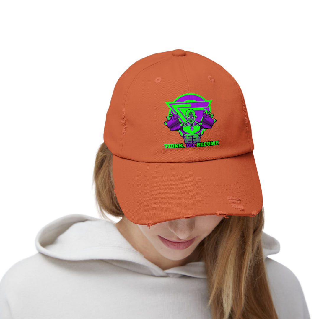CG MONK MASTER PURPLE GREEN/THINK DO BECOME CAP
