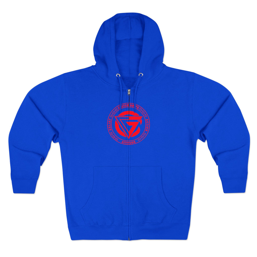 CG MAC JUMP RED /LIFT OR DIE ZIP UP