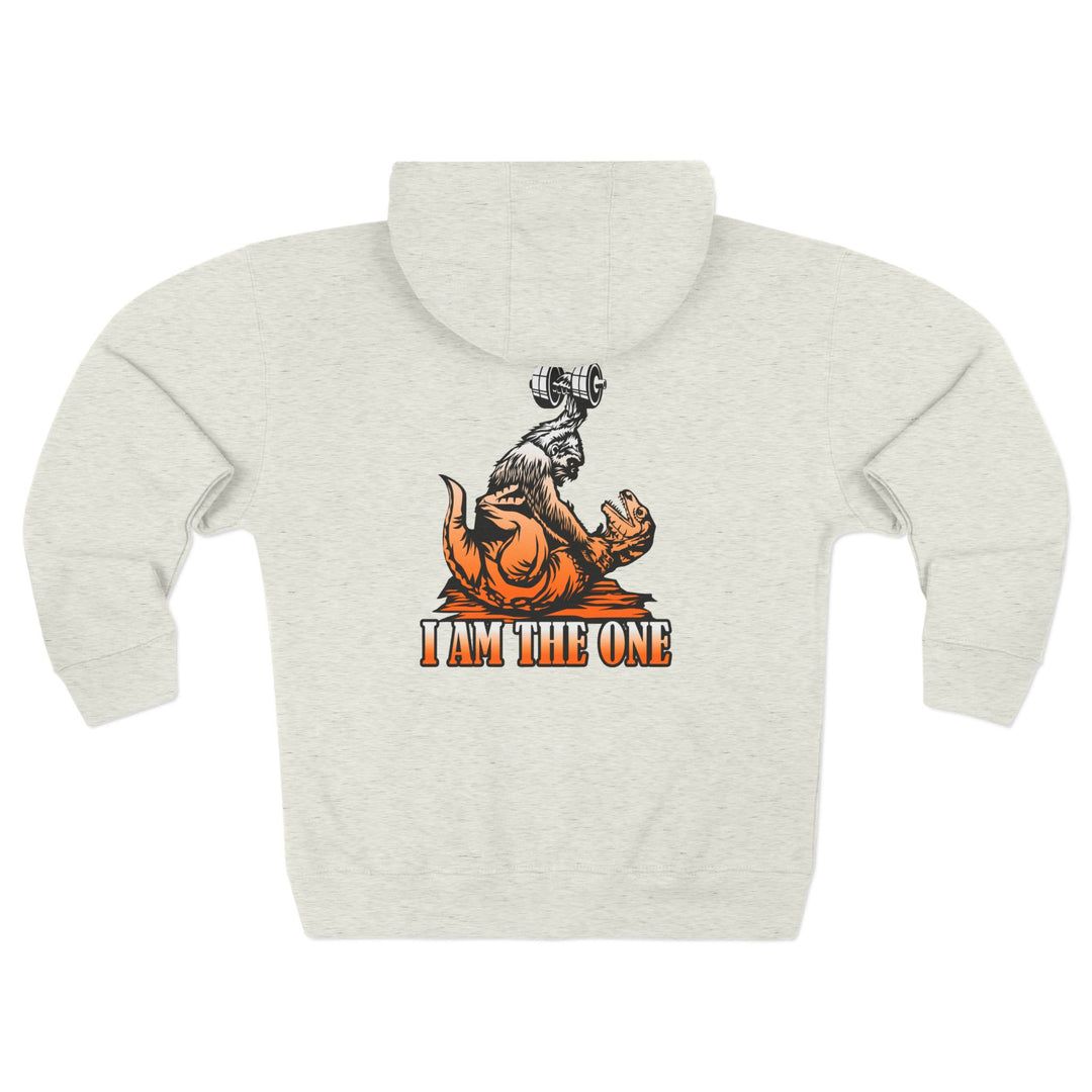 CG APE VS ZILLA ORANGE WHITE FADE /I AM THE ONE ZIP UP