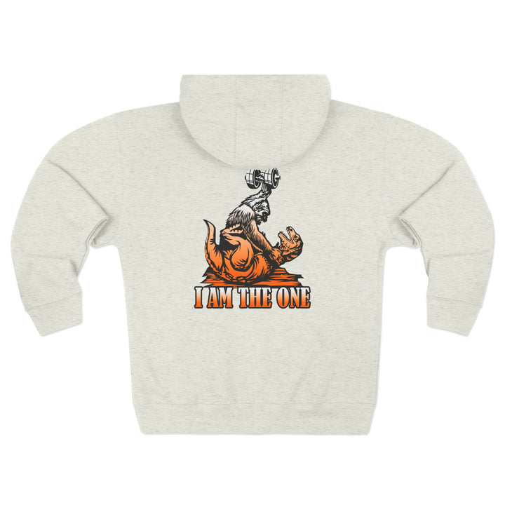 CG APE VS ZILLA ORANGE WHITE FADE /I AM THE ONE ZIP UP