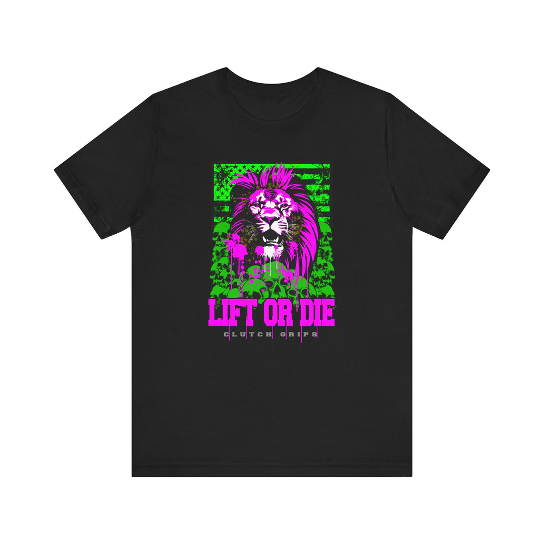 LION HEART PURPLEGREEN/LIFT OR DIE