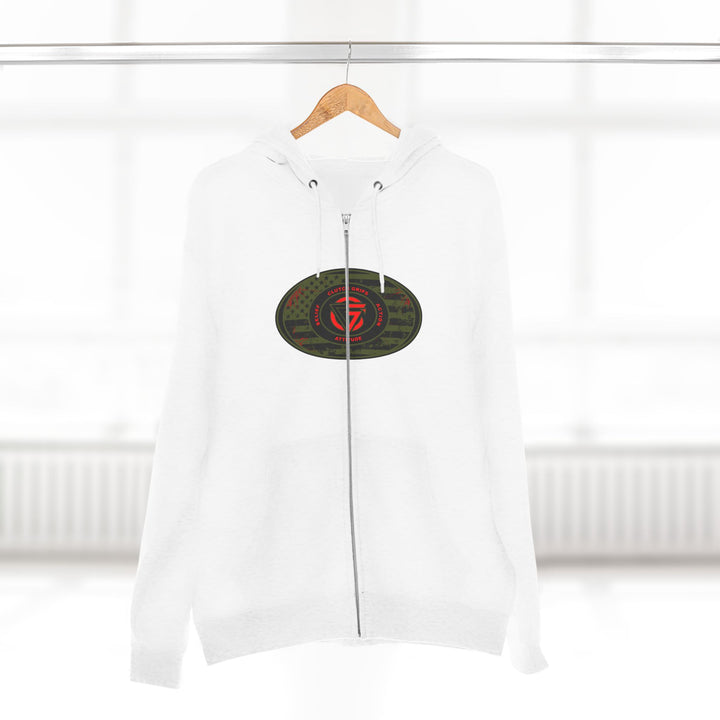 CG SKULL BANDIT FOREST CAMO/I AM THE ONE ZIP UP