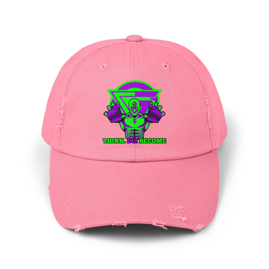 CG MONK MASTER PURPLE GREEN/THINK DO BECOME CAP
