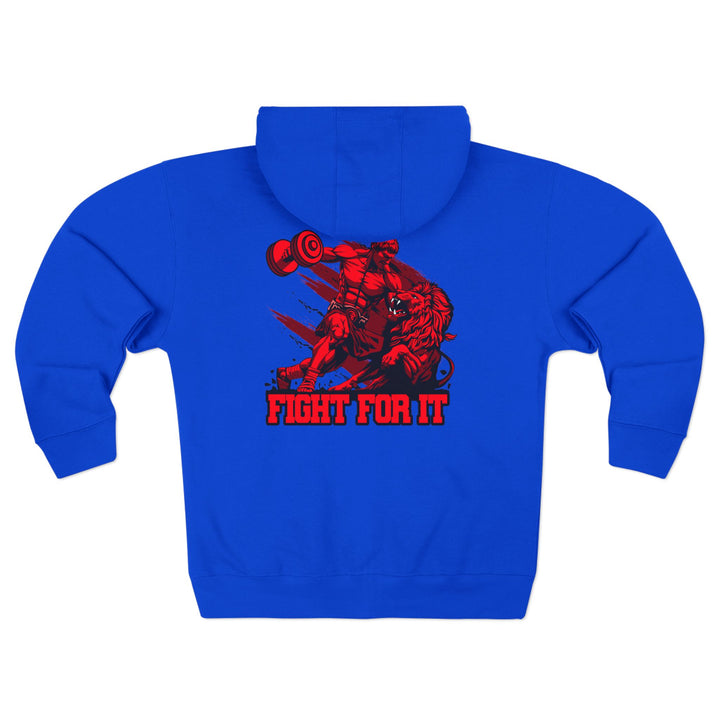 CG COLISEUM MAC RED /FIGHT FOR IT ZIP UP