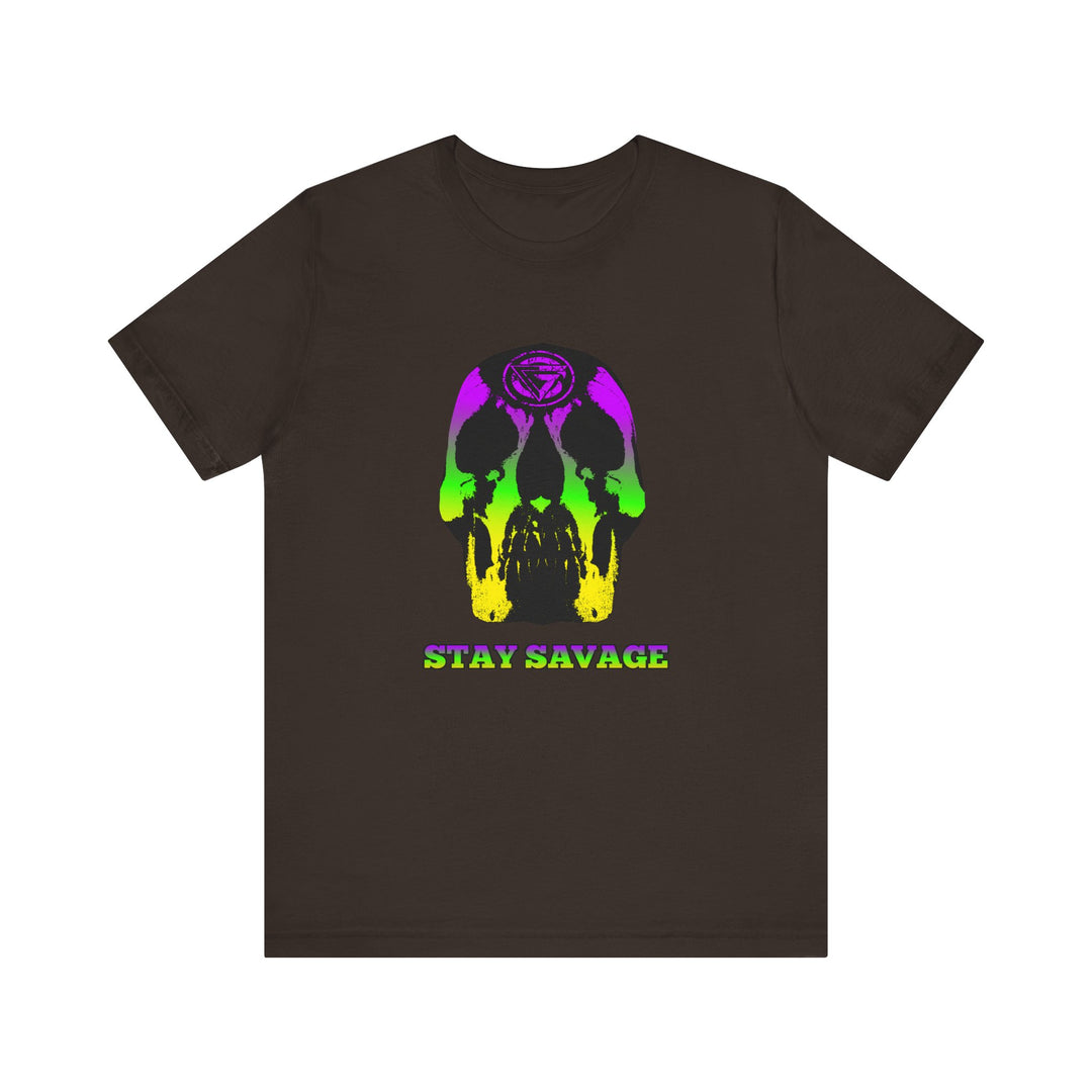 SKULLATOR YELLOW GREEN PURPLE /STAY SAVAGE
