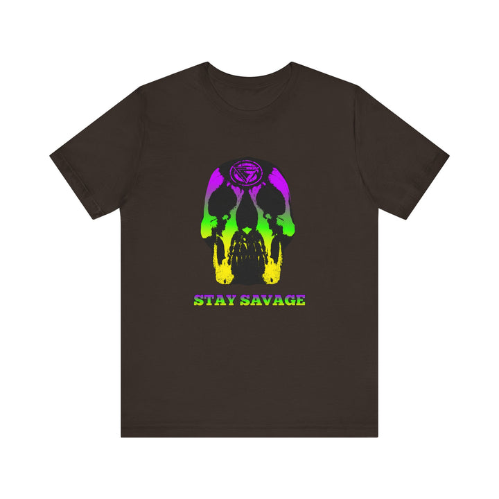 SKULLATOR YELLOW GREEN PURPLE /STAY SAVAGE