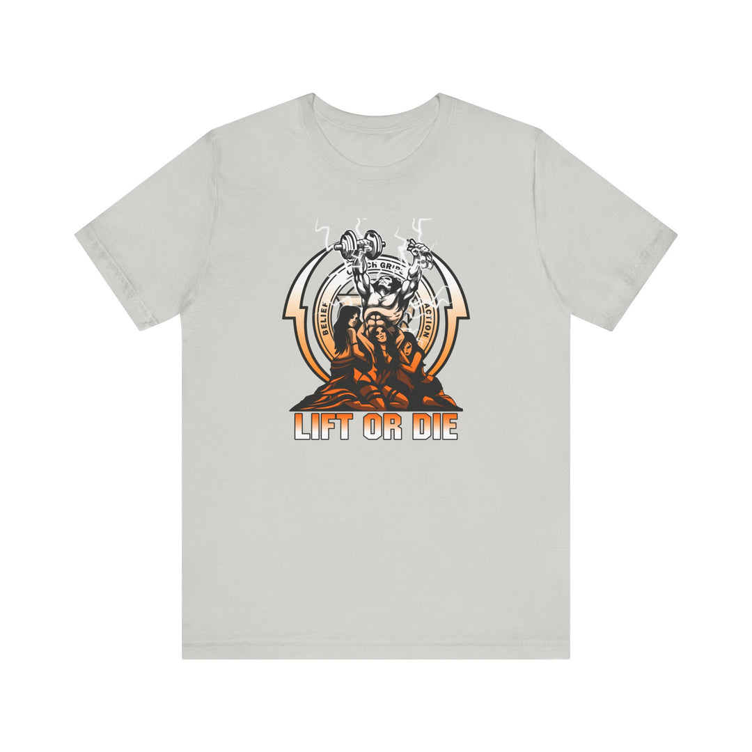 CG CONFIDENCE MAN ORANGE TO WHITE FADE /LIFT OR DIE