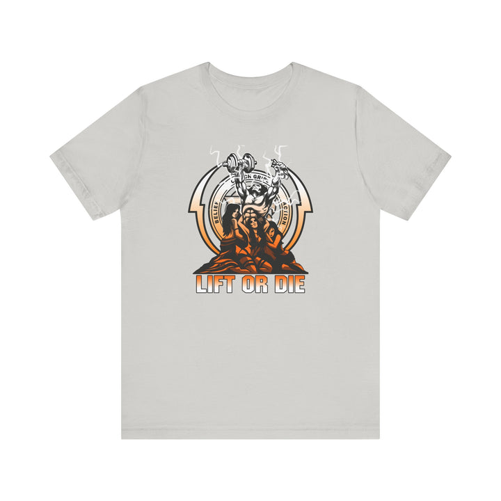 CG CONFIDENCE MAN ORANGE TO WHITE FADE /LIFT OR DIE