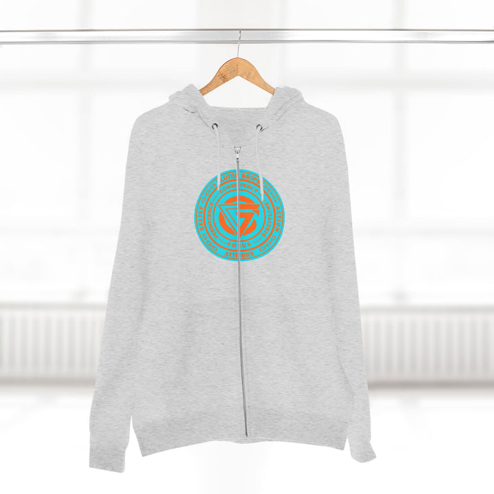 CG BIG MAC CHIEF AQUA ORANGE/CONQUER ZIP UP