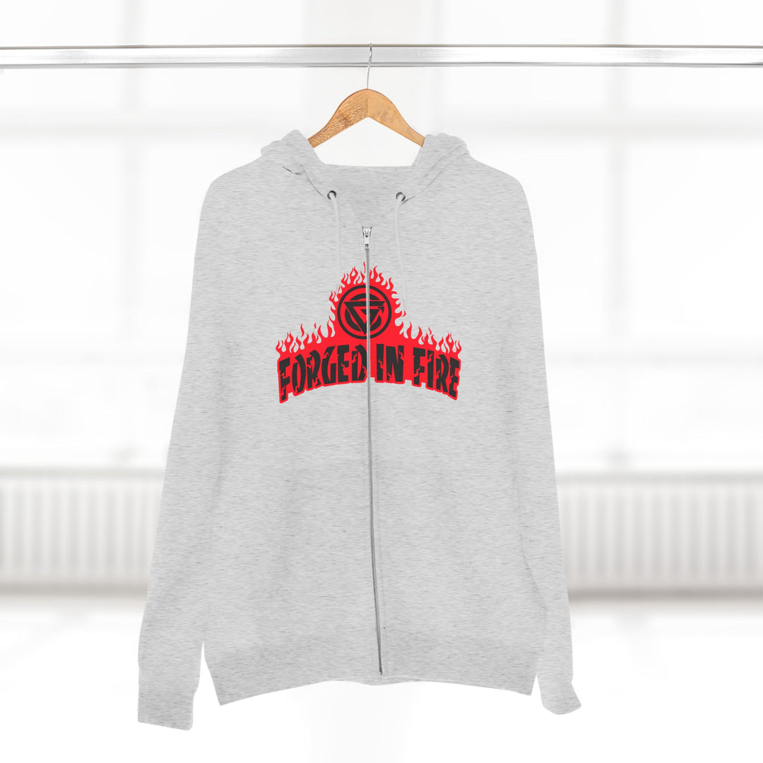 CG FINAL BOSS RED/LIFT OR DIE ZIP UP