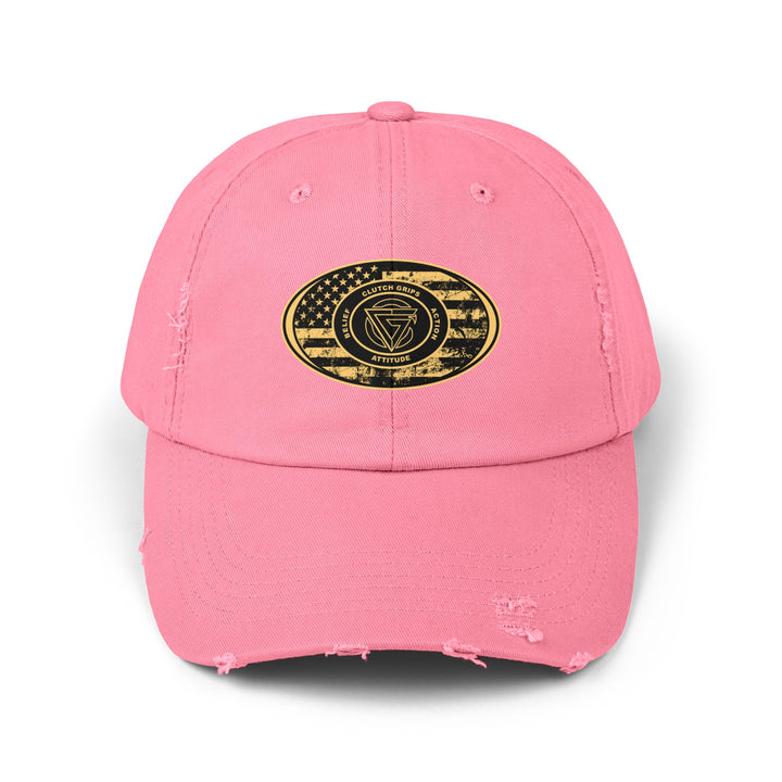 CG DESERT WAR DISTRESS OVAL FLAG CAP